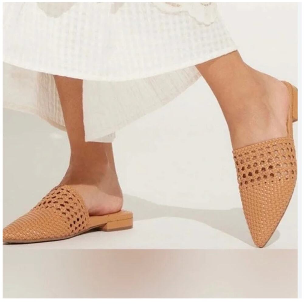 Birdies The Dove Slide Mule Womens 7 Boho Western Bohemian Cottage Core Office